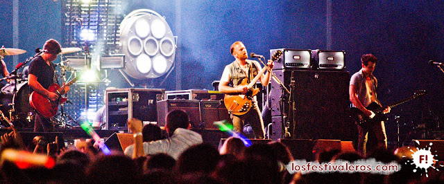 Kings of Leon, BBK Live 2013, BBK live, Bilbao BBK, Anillo Festivalero