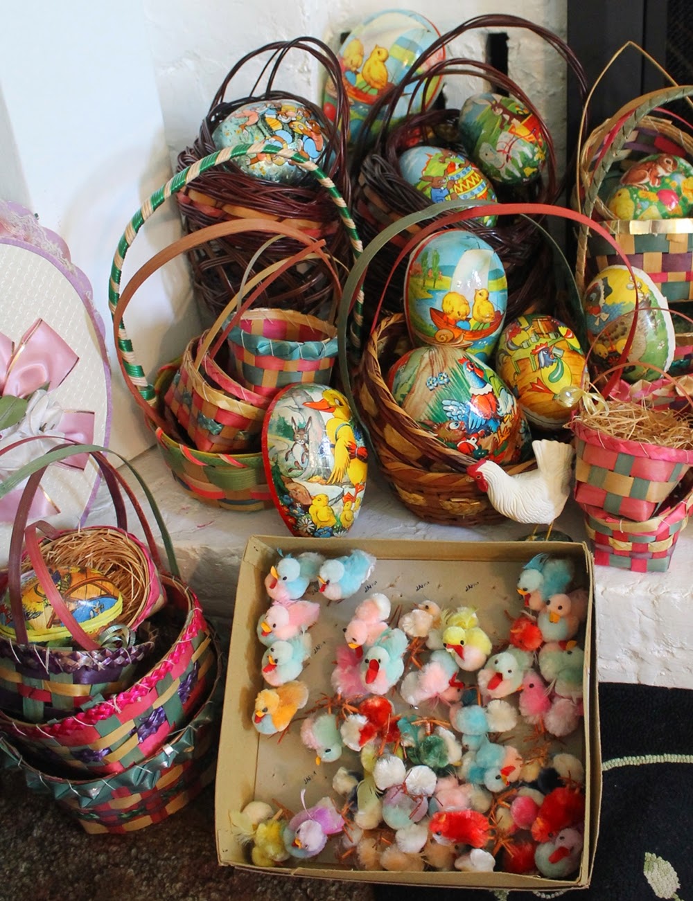 Happy Holidays Some of my vintage Easter decorations