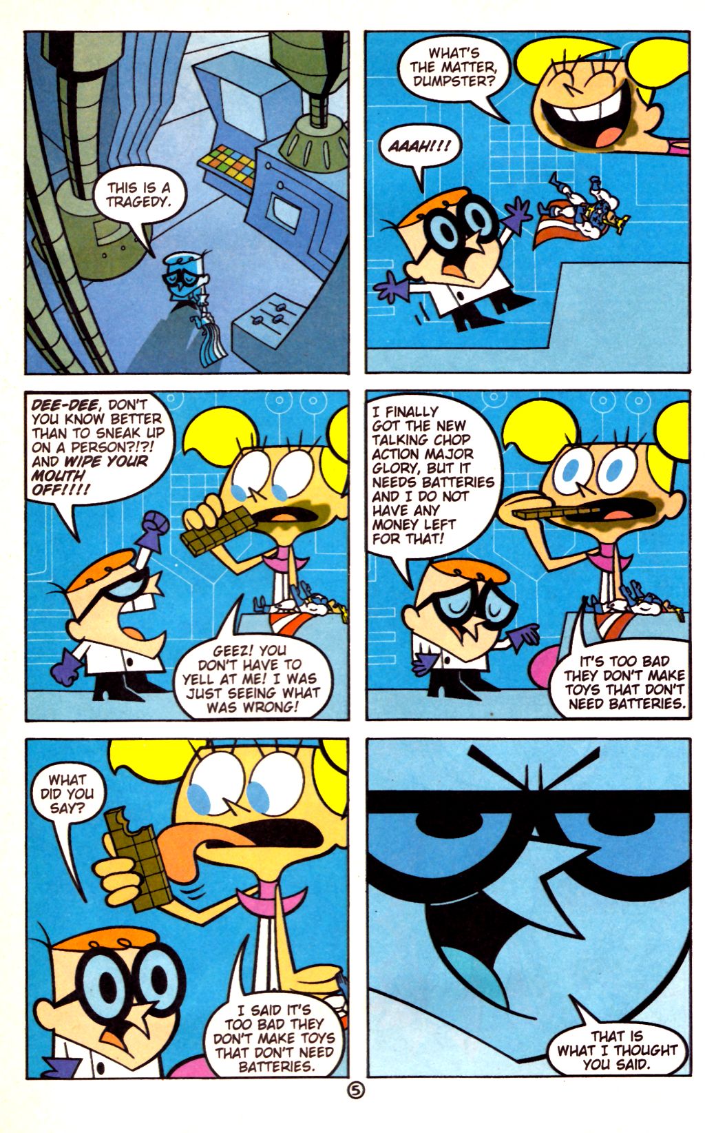 Read online Dexter's Laboratory comic -  Issue #18 - 18