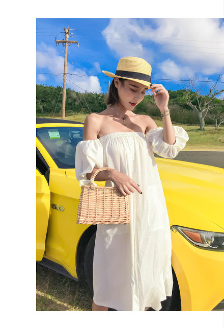 Cửa hàng bán váy maxi đi biển tại Gia Thụy Cua hang ban vay maxi di bien tai Gia Thuy
