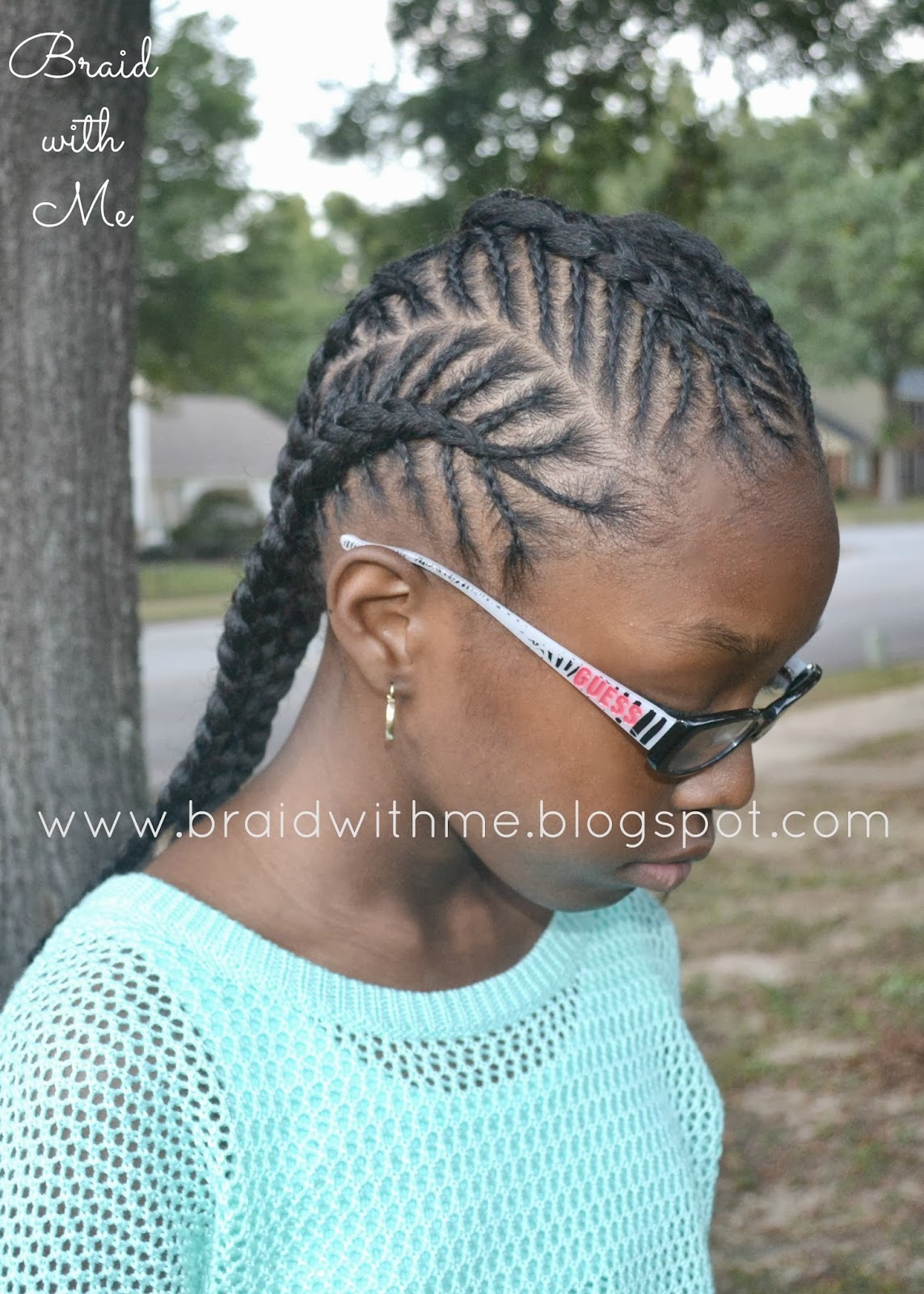 Beads, Braids and Beyond: Natural Hairstyle for Kids: Fish Bone ...