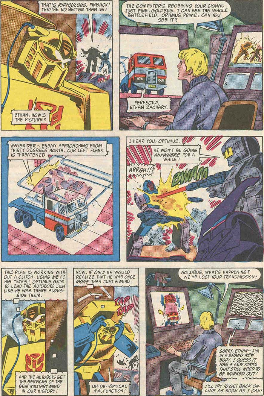 Read online The Transformers (1984) comic -  Issue #40 - 20