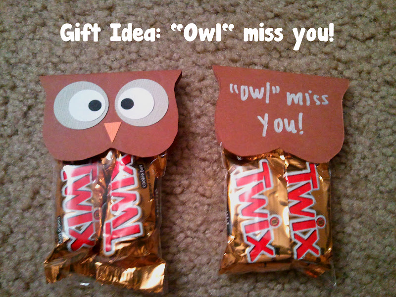 Mandy and Daniel: Gift Idea for Students: "Owl" miss you! Mandy and Daniel: Gift Idea for Students: "Owl" miss you!
