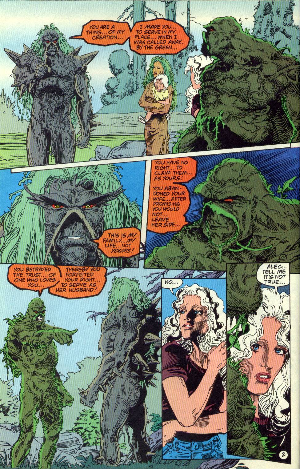 Read online Swamp Thing (1982) comic -  Issue #132 - 3