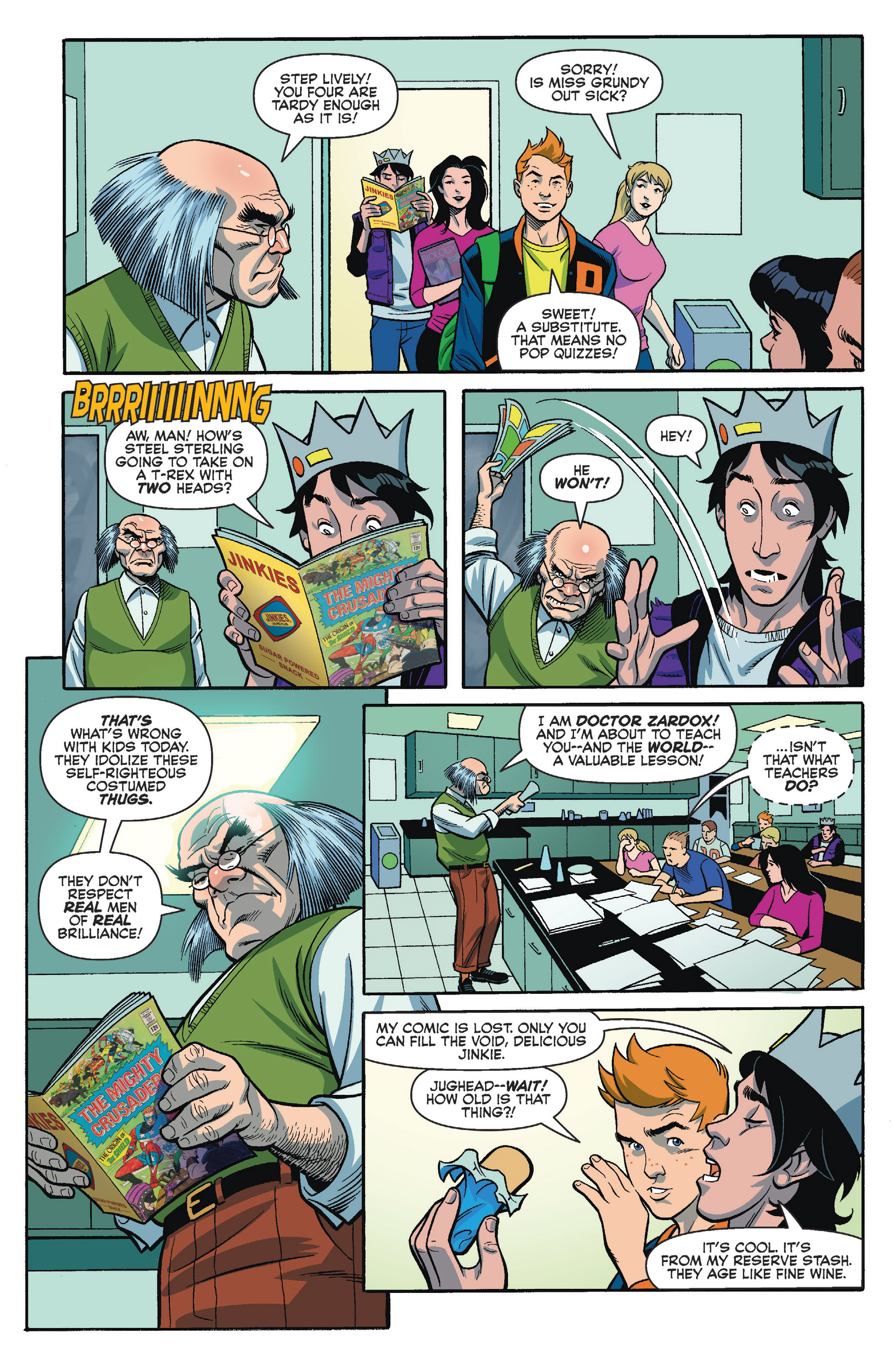 Read online Archie's Superteens Versus Crusaders comic -  Issue #1 - 5