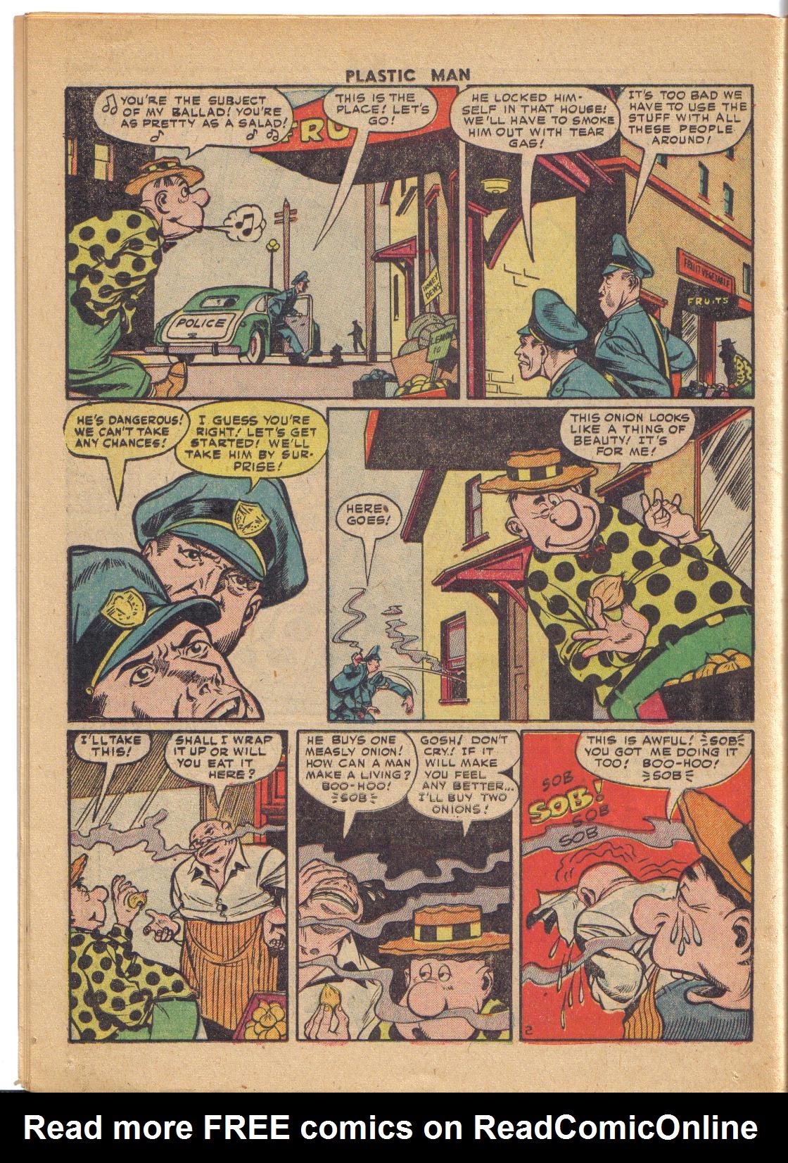 Read online Plastic Man (1943) comic -  Issue #33 - 14