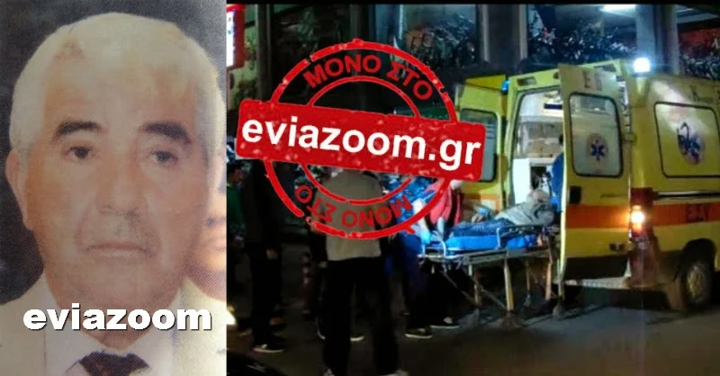 Χαλκίδα: Κατέρρευσε και πέθανε στη μέση του δρόμου που βλέπετε - Οδύνη για τον Γιώργο Γκίκα (ΦΩΤΟ & ΒΙΝΤΕΟ)