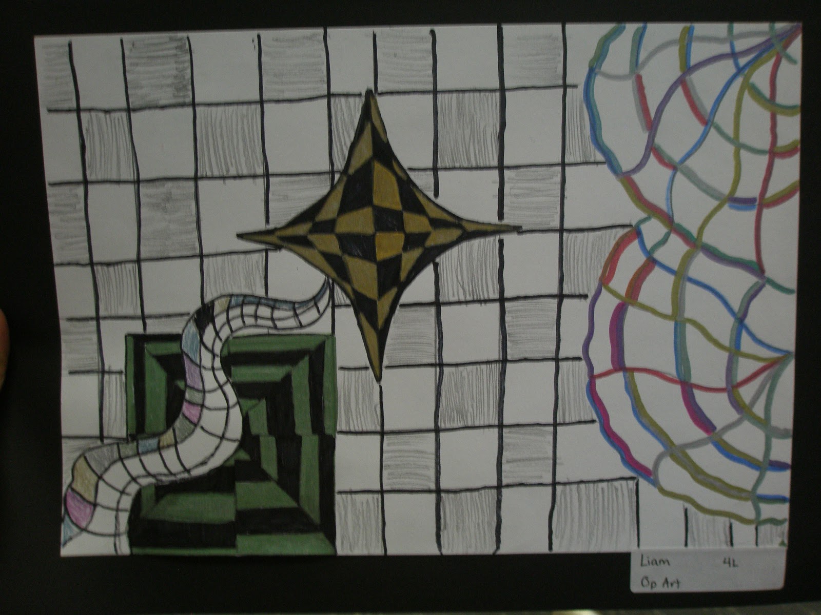 Elwood Primary Art: Year 4 Op Art