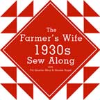 1930s Farmer's Wife Sew Along with Gnome Angel