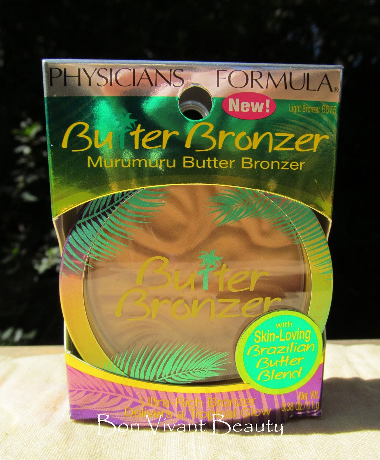 Bon Vivant Beauty Murumuru Butter Bronzer in Light by Physician's Formula