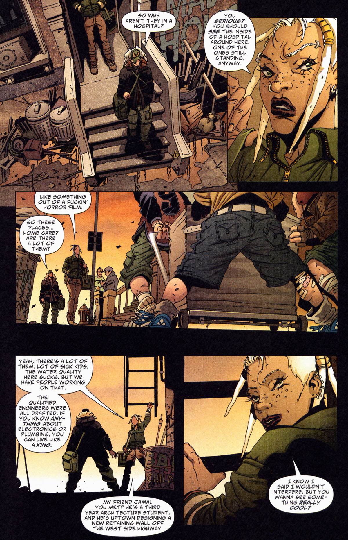 Read online DMZ (2006) comic -  Issue #2 - 12