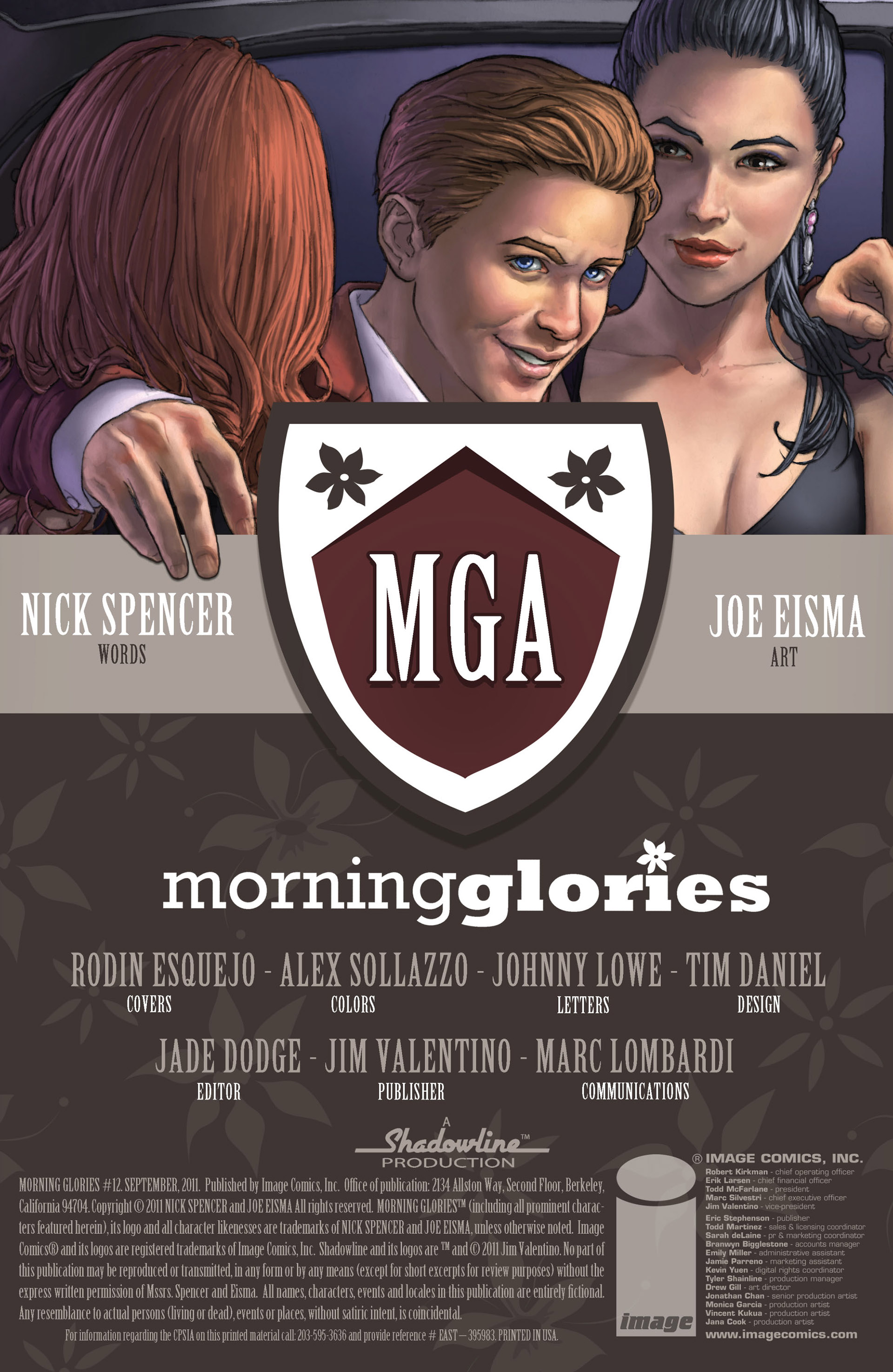 Read online Morning Glories comic -  Issue #12 - 2