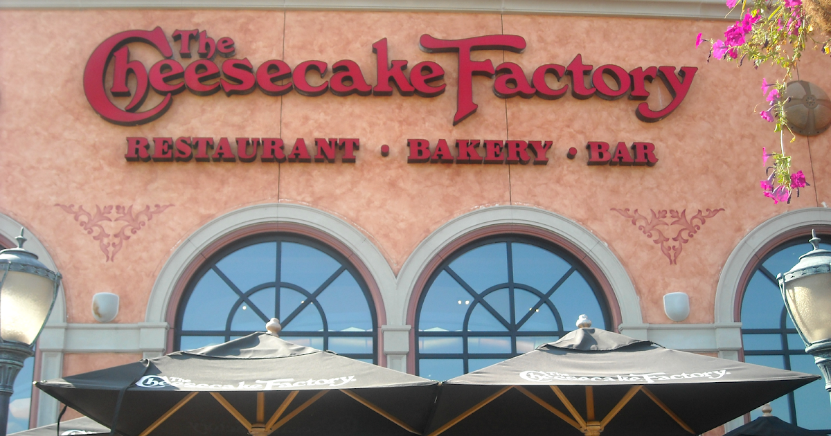 Cheesecake factory discount coupons