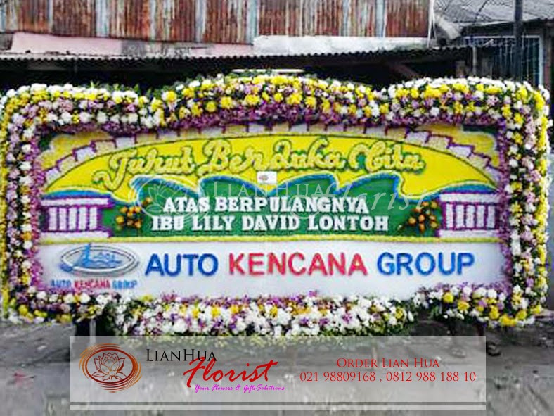 Bunga Duka Cita  0818 0707 6168  Toko Bunga Jakarta