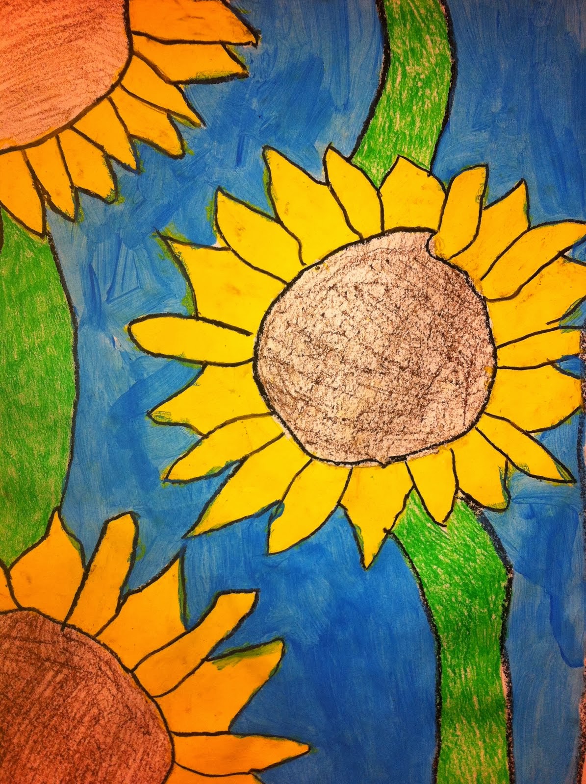 Grade 3 Sunflowers