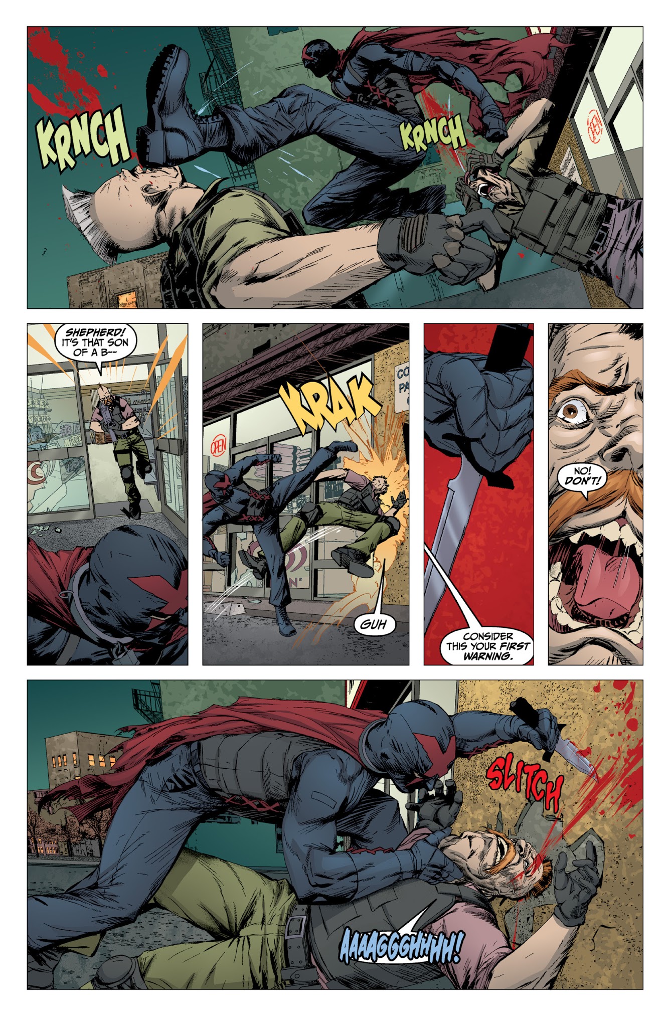 Read online X: The Dogs of War comic -  Issue # Full - 34