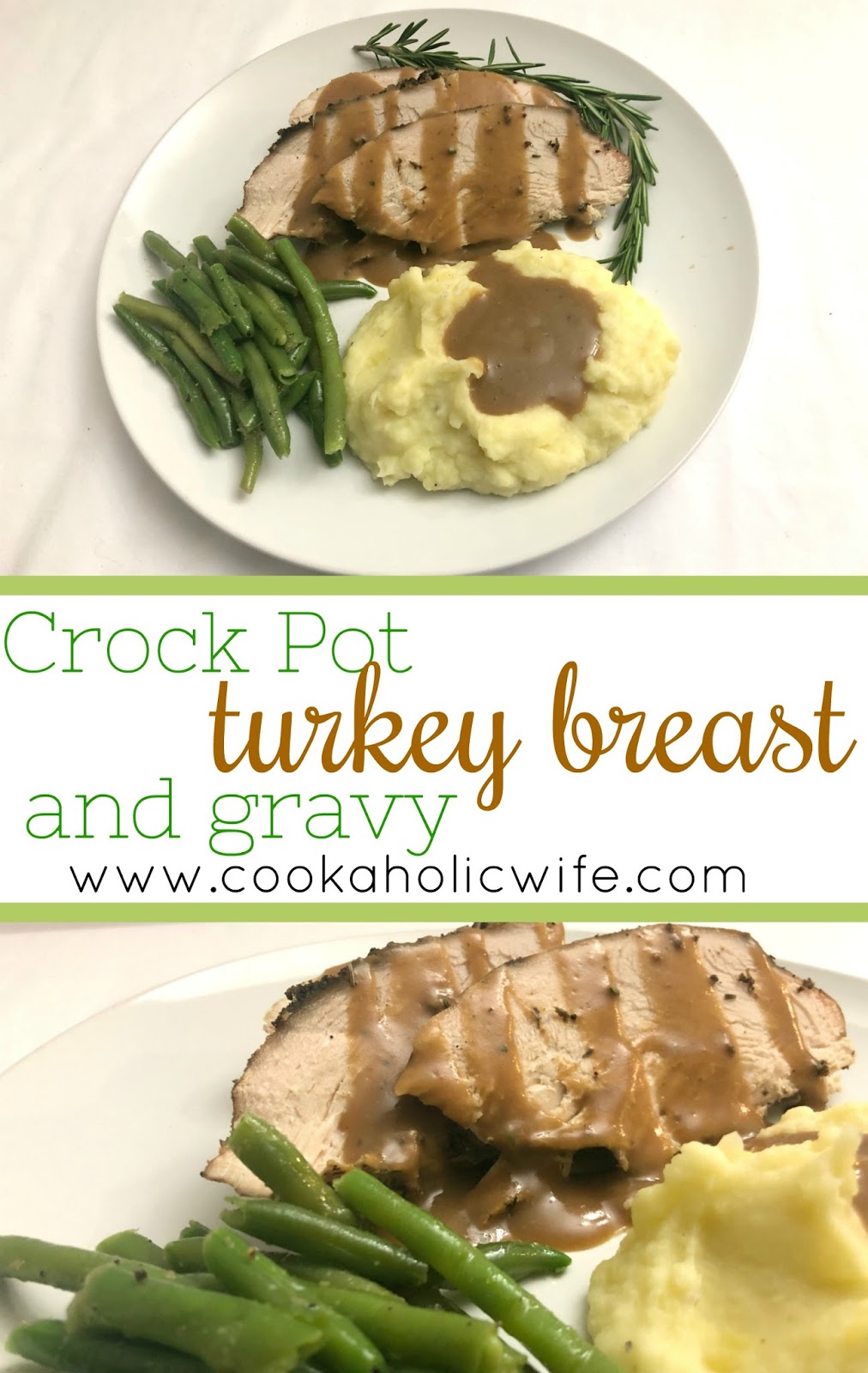 Crock Pot Turkey Breast and Gravy Cookaholic Wife