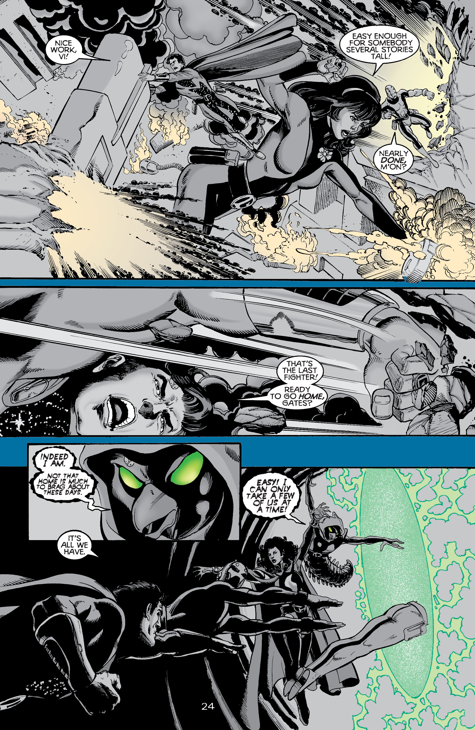 Read online Titans/Legion of Super-Heroes: Universe Ablaze comic -  Issue #3 - 27