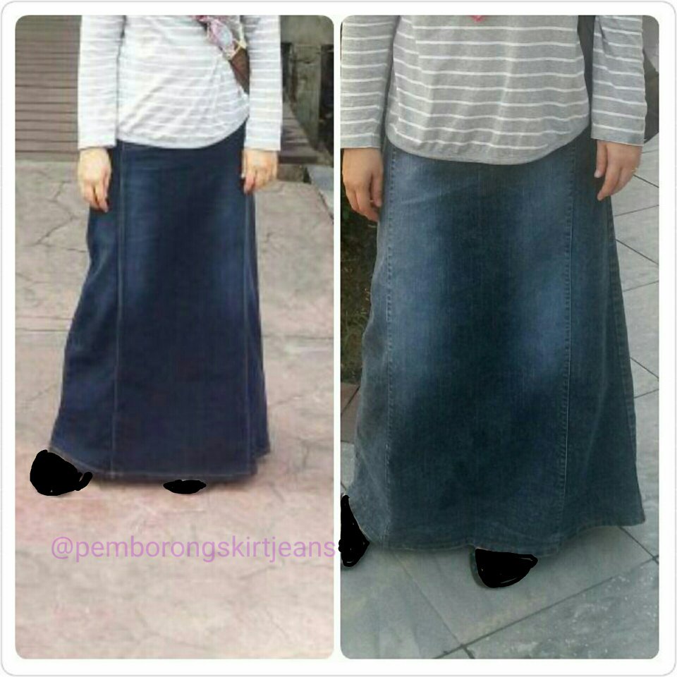 skirt jeans labuh
