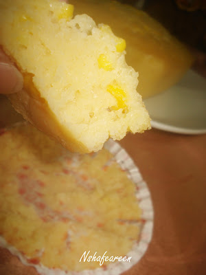 Apam Jagung Kukus ~ Nshafeareen®