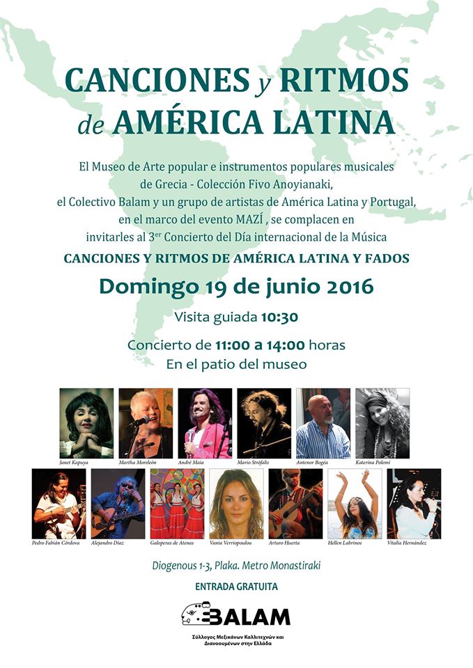 Sobreviviendo Canciones y Ritmos de América Latina y Fados