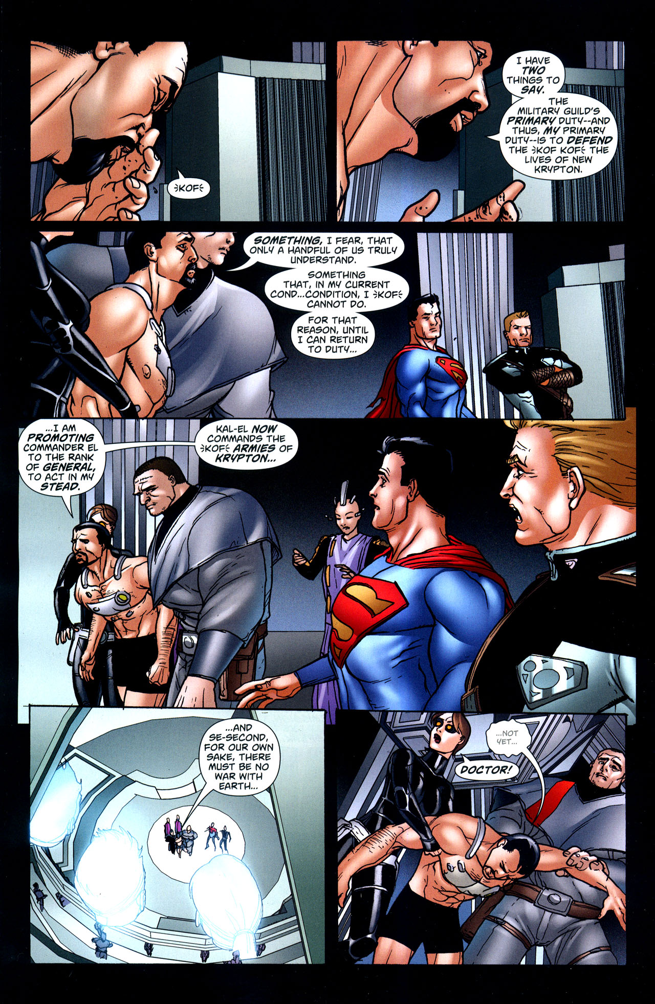 Read online Superman: World of New Krypton comic -  Issue #7 - 9