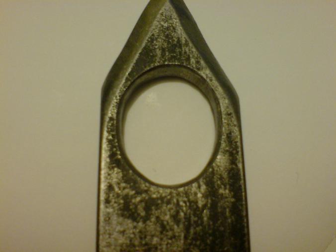 WeaponCollector's Knuckle Duster and Weapon Blog One Finger Steel Push