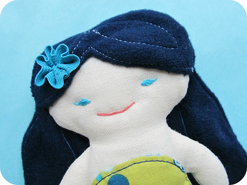 the craftingfiend: The Modest Mermaid Doll! (pattern/tutorial)