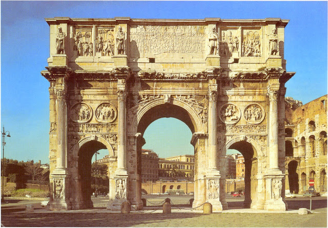 Resultado de imagen de blogspot, arco de constantino