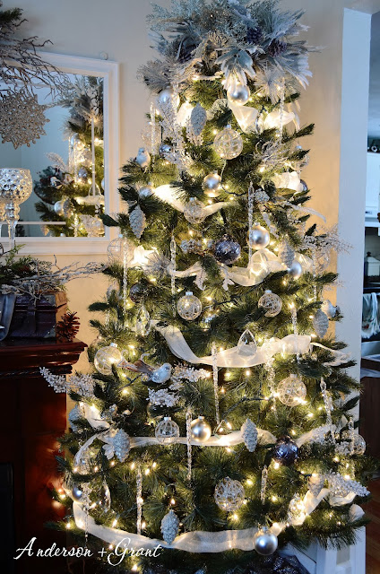 Winter Wonderland Decorated Christmas Tree