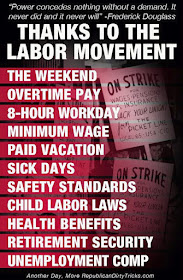 Thanks to the Labor Movement