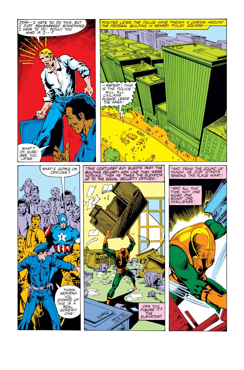Read online Captain America (1968) comic -  Issue #246 - 7