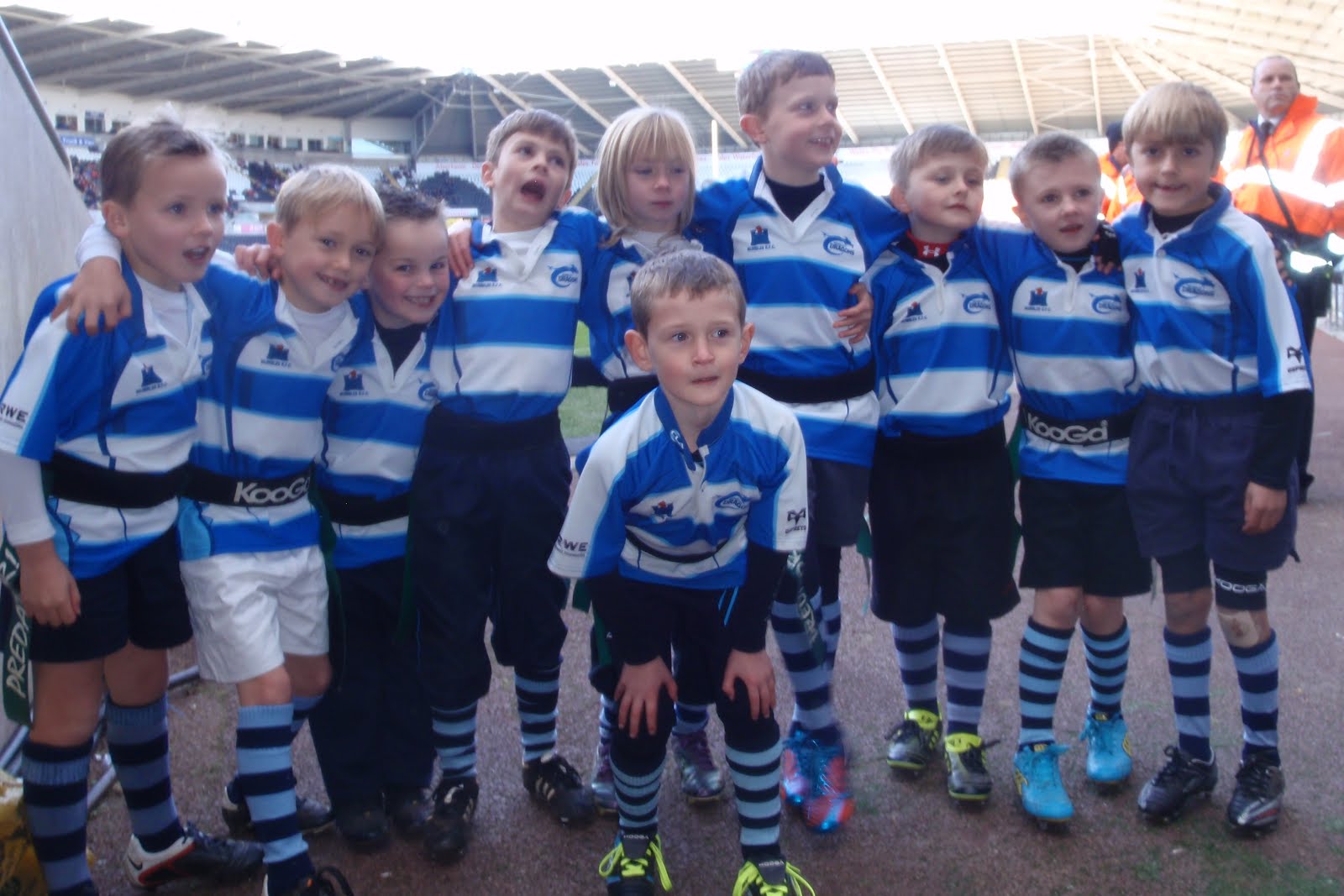 Mumbles Dragons Under 11's Rugby Team: October 2012