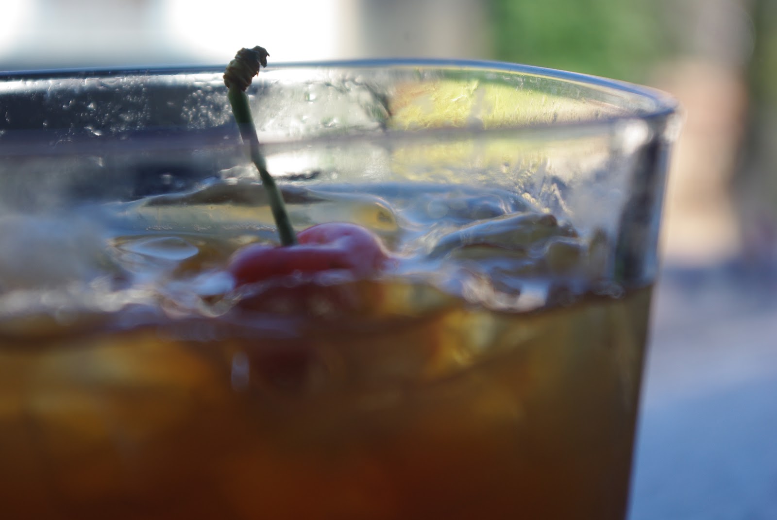 La Piccina Cucina Bourbon OldFashioned with CherryOrange Simple Syrup