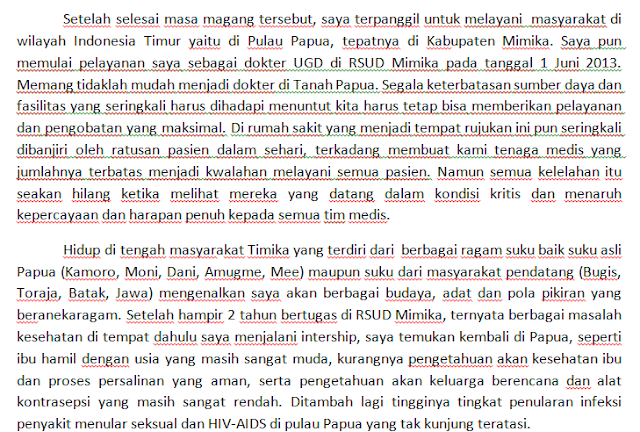 Cara menulis personal statement picture