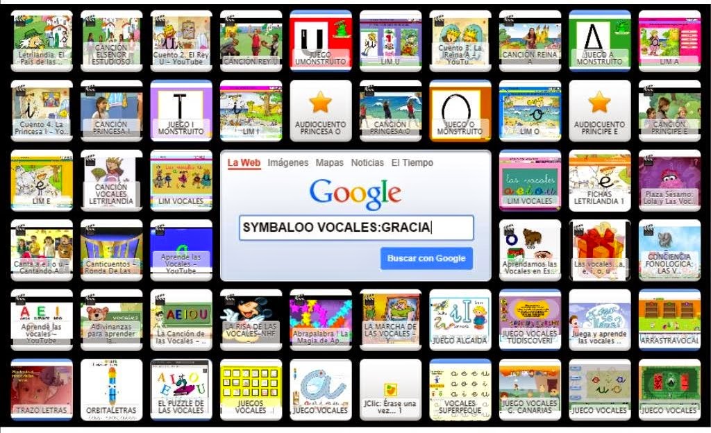 SYMBALOO VOCALES