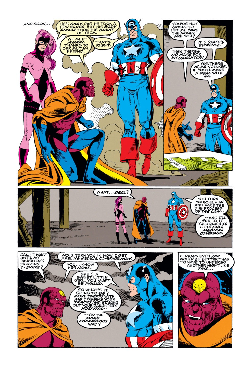 Read online Captain America (1968) comic -  Issue #424 - 19