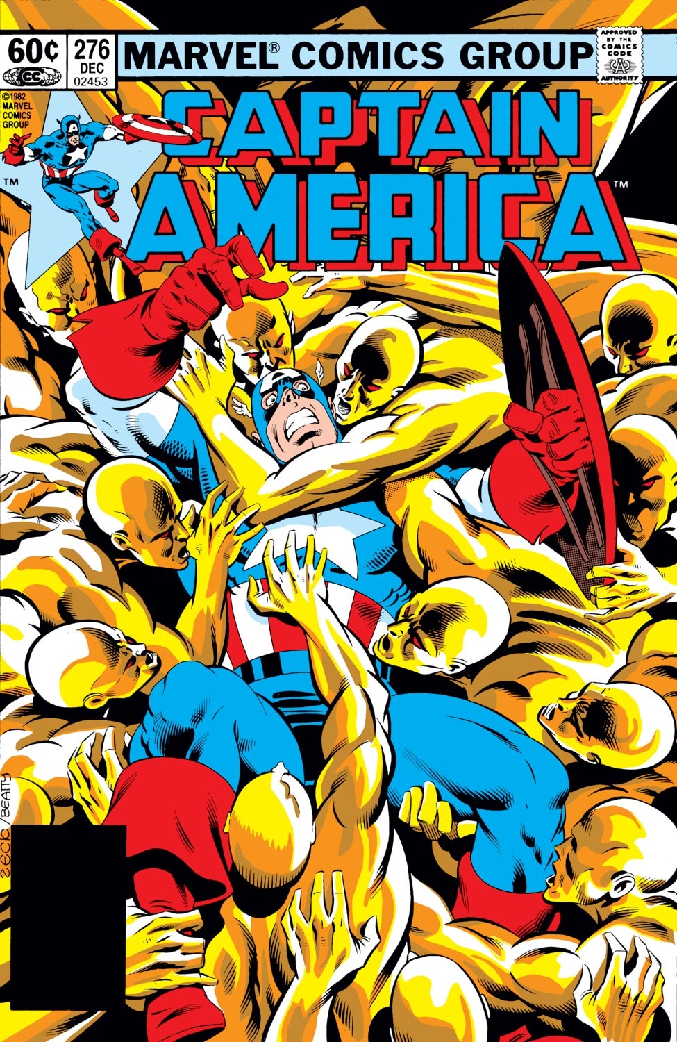 Read online Captain America (1968) comic - Issue #276 - 1