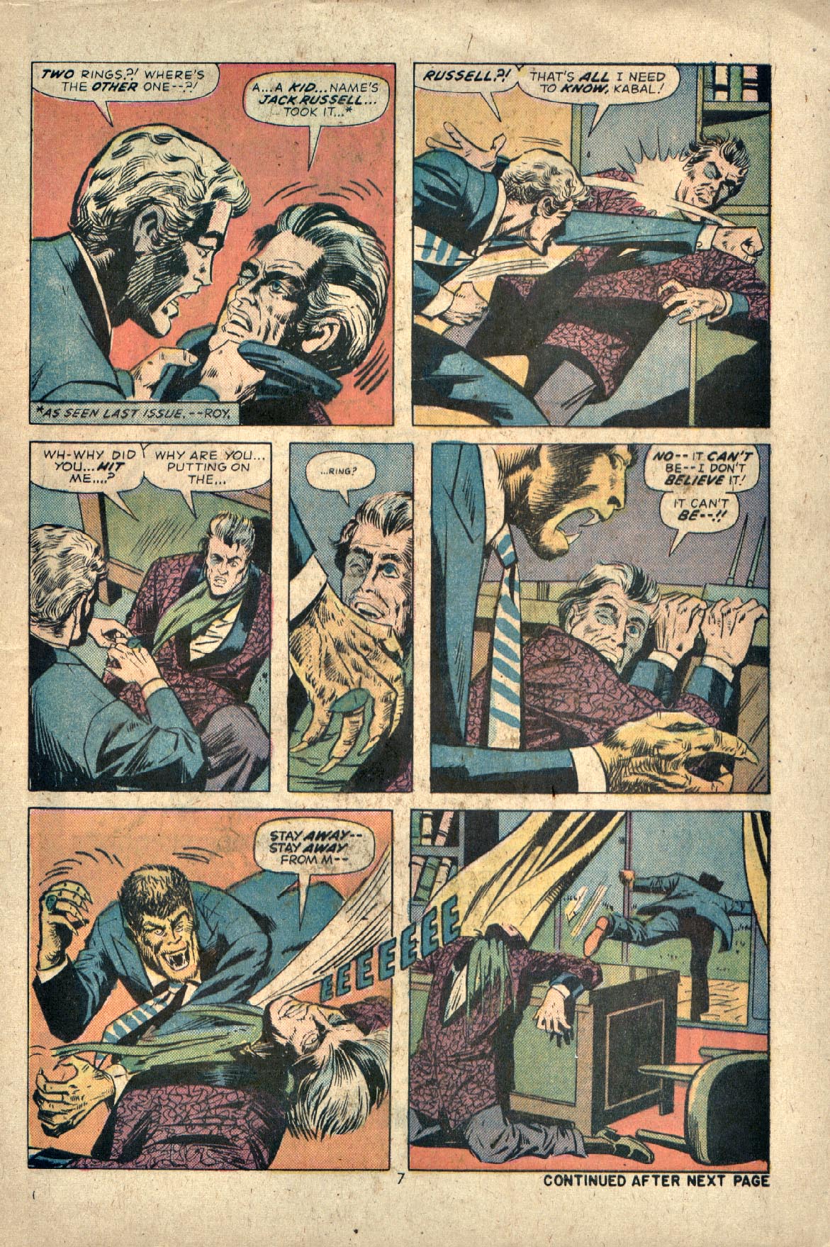 Werewolf by Night (1972) issue 21 - Page 6