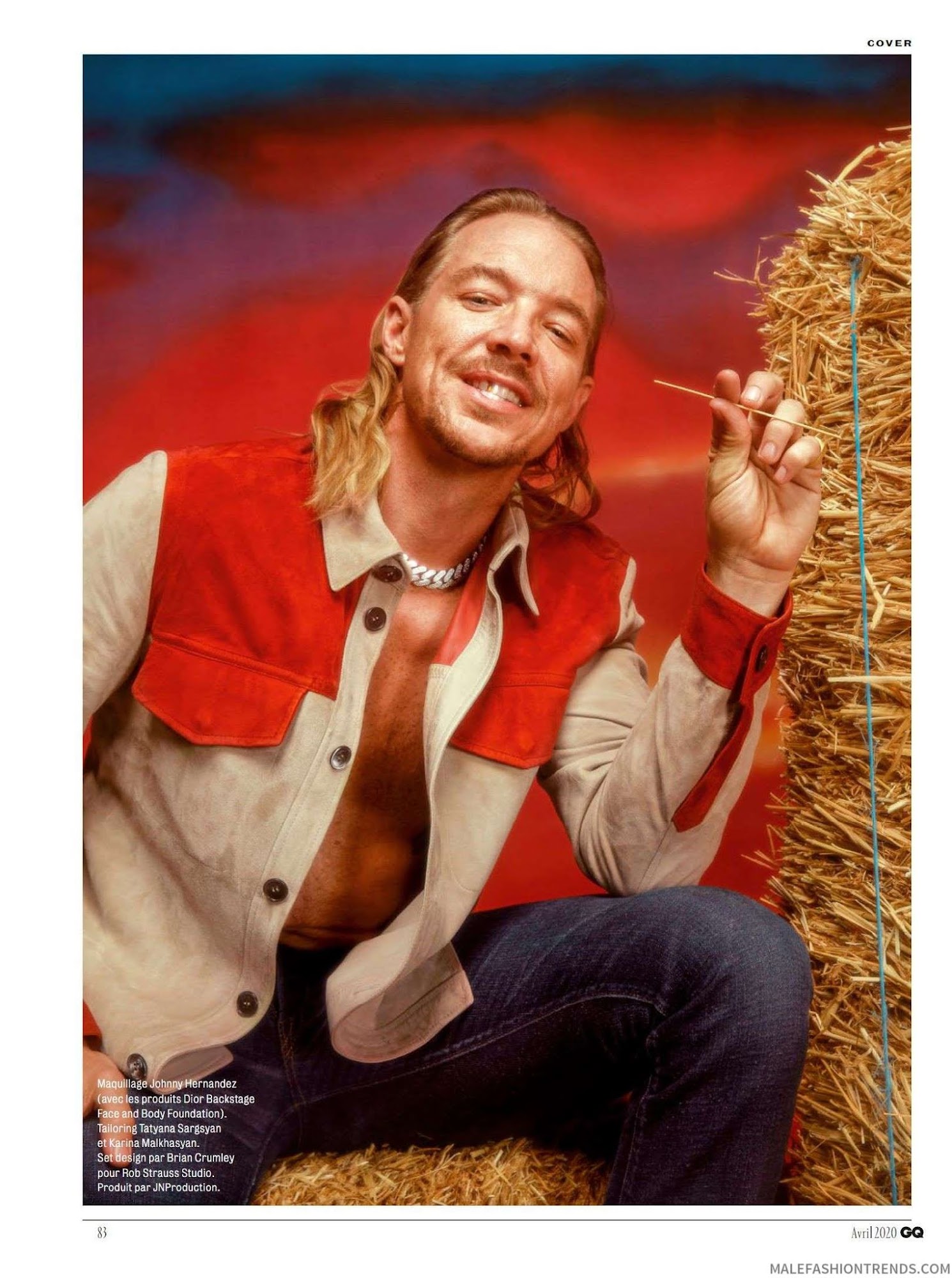 DIplo para GQ Francia en fotos de Charlotte Rutherford