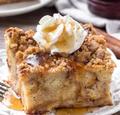 BAKED CINNAMON FRENCH TOAST CASSEROLE