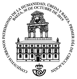 Conjuntos urbanos. Patrimonio de la Humanidad. Úbeda y Baeza - Matasellos de Baeza - 2019 Conjuntos urbanos. Patrimonio de la Humanidad. Úbeda y Baeza - Matasellos de Baeza - 2019