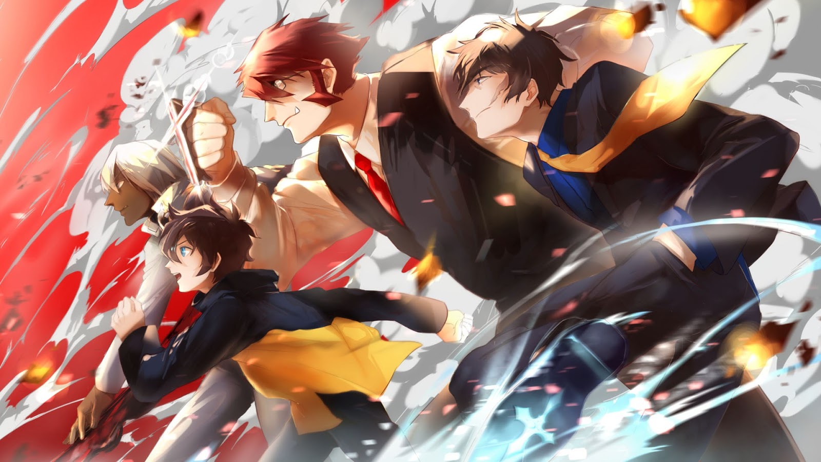 Free Space انمي جبهة حاجز الدم Kekkai Sensen