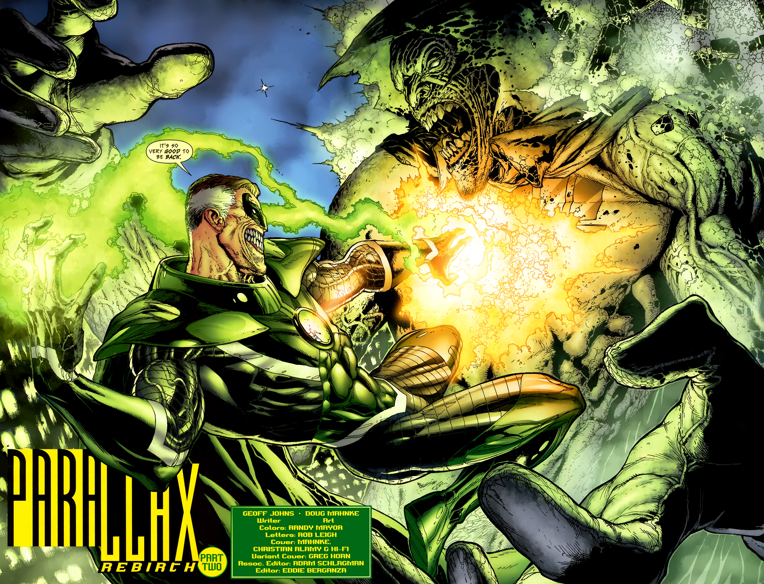 Read online Green Lantern (2005) comic -  Issue #51 - 6