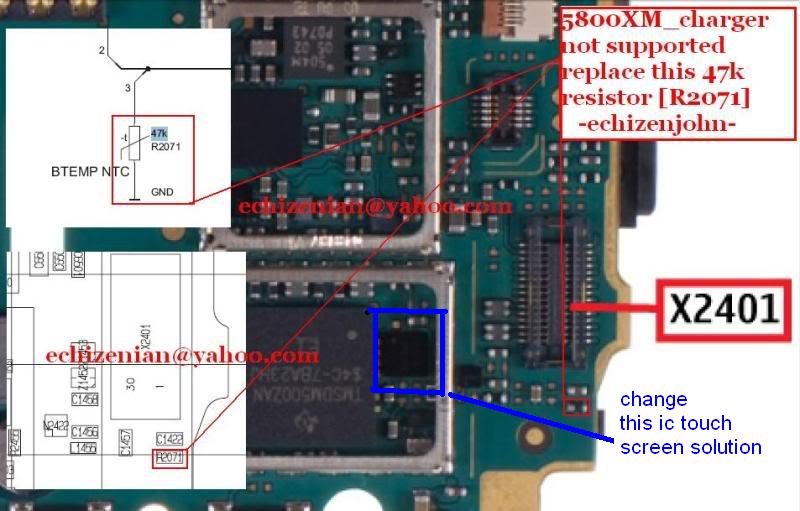GSMSIROHI NOKIA 5233,5800 TOUCH SCREEN SOLUTION