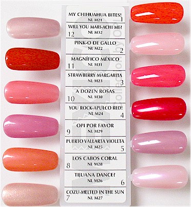 Timtam: OPI Mexico Collection ~ Spring 2006 (part 1)