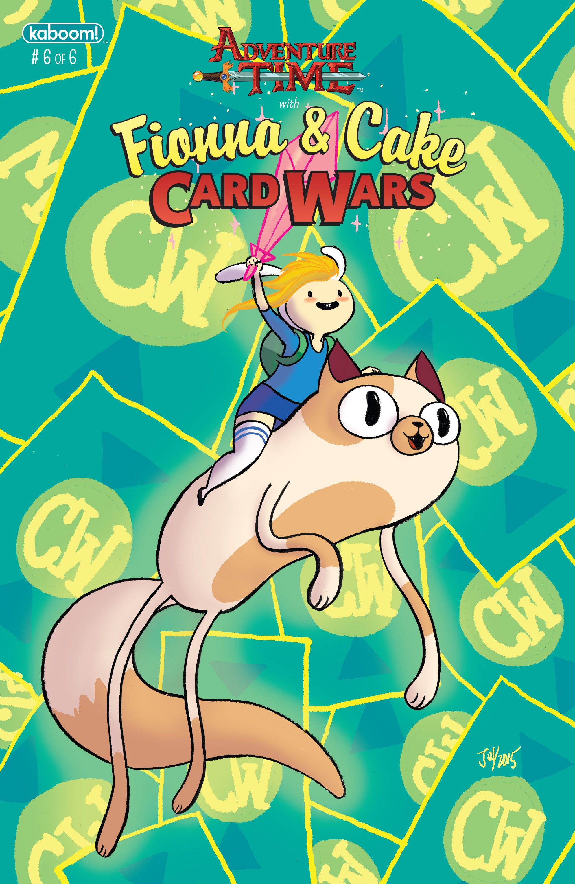 Read online Adventure Time Fionna and Cake Card Wars comic - Issu...