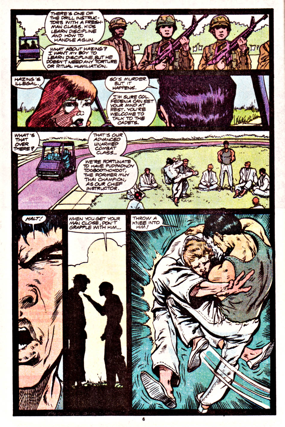 Read online The Punisher (1987) comic -  Issue #42 - St. Paradine's - 6