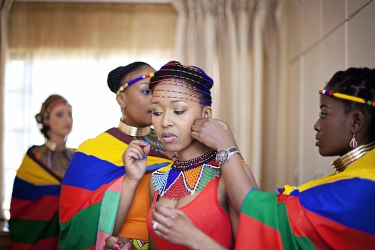 ndebele bride attire