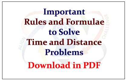 Time And Distance Problems Pdf